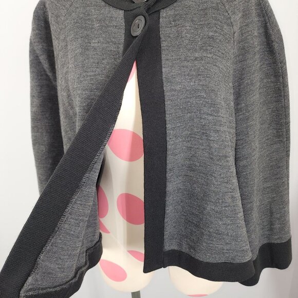 Women's Lemmie for Nina Leonard Half Swing Jacket Small Sweater Romania Mock - Picture 4 of 5